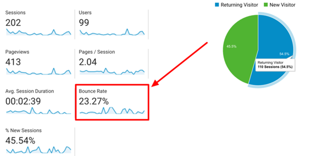 Audience Overview section