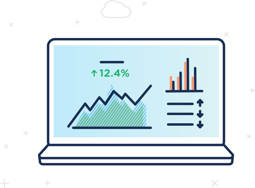 Databox on desktop real-time visualizations