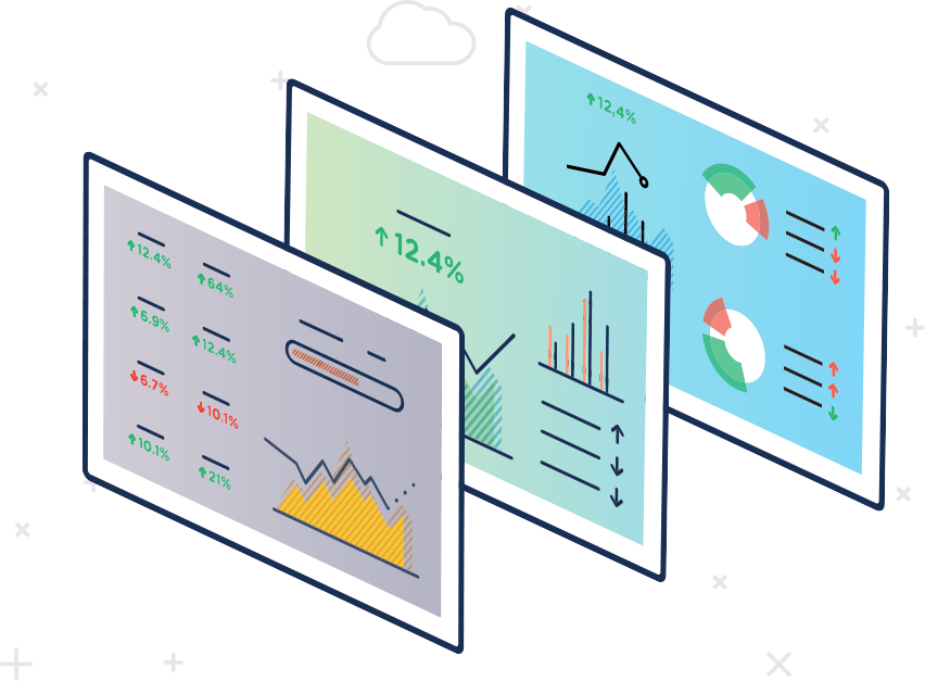 Display multiple dashboards on one TV