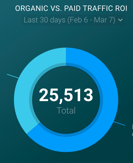 Organic vs. Paid Traffic ROI