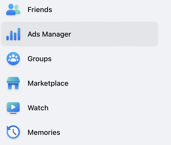 facebook ads manager