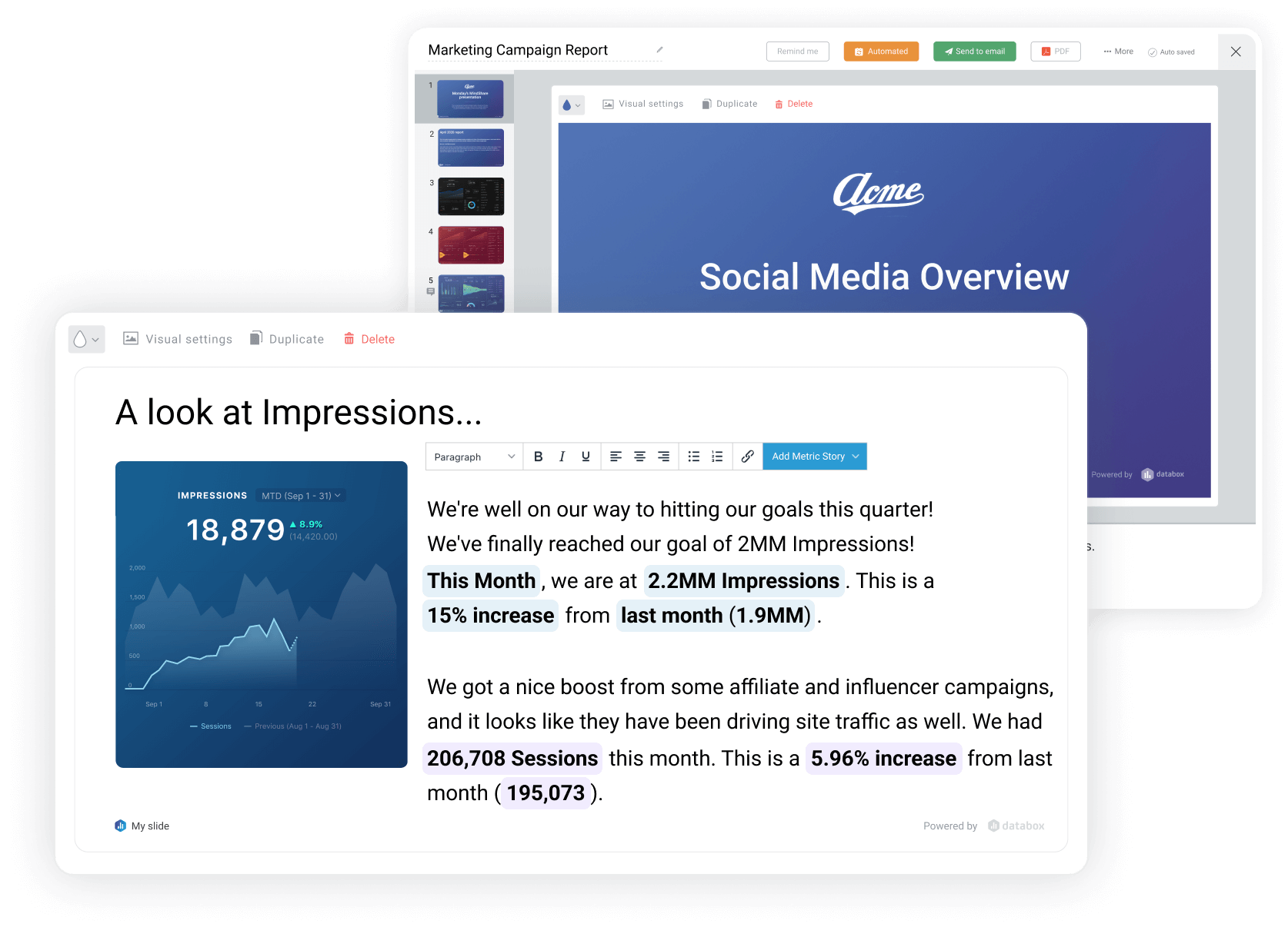 Social Media Reporting Tool